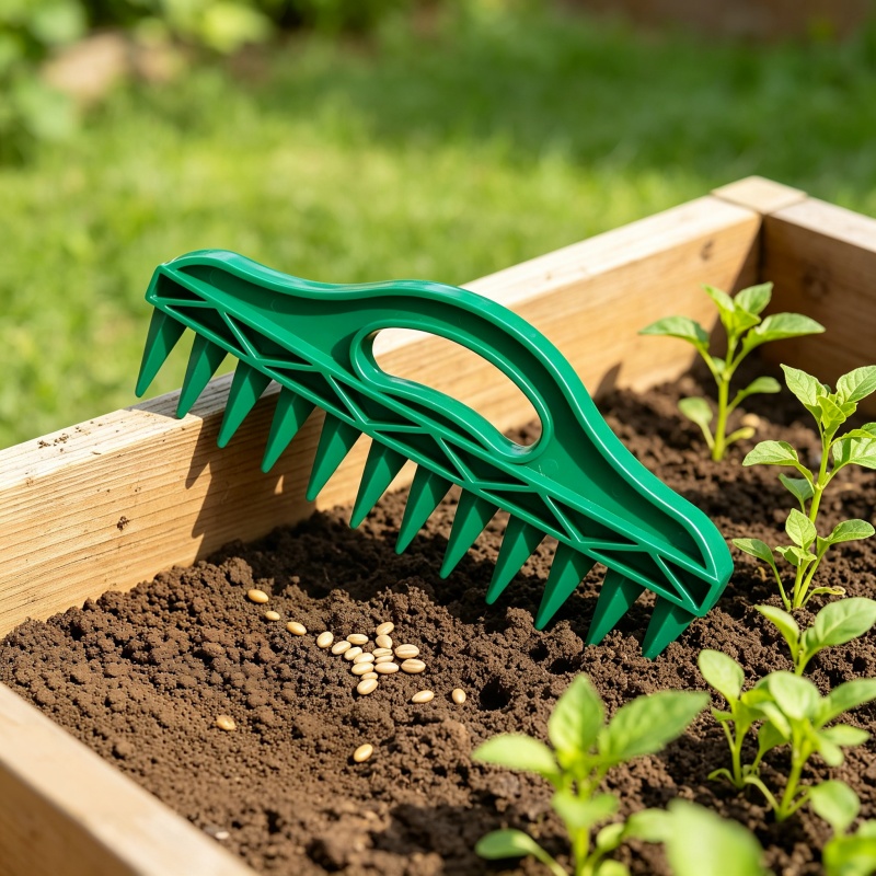 Gardening Tools Vegetables - Semeador Manual de Plástico para Jardim,