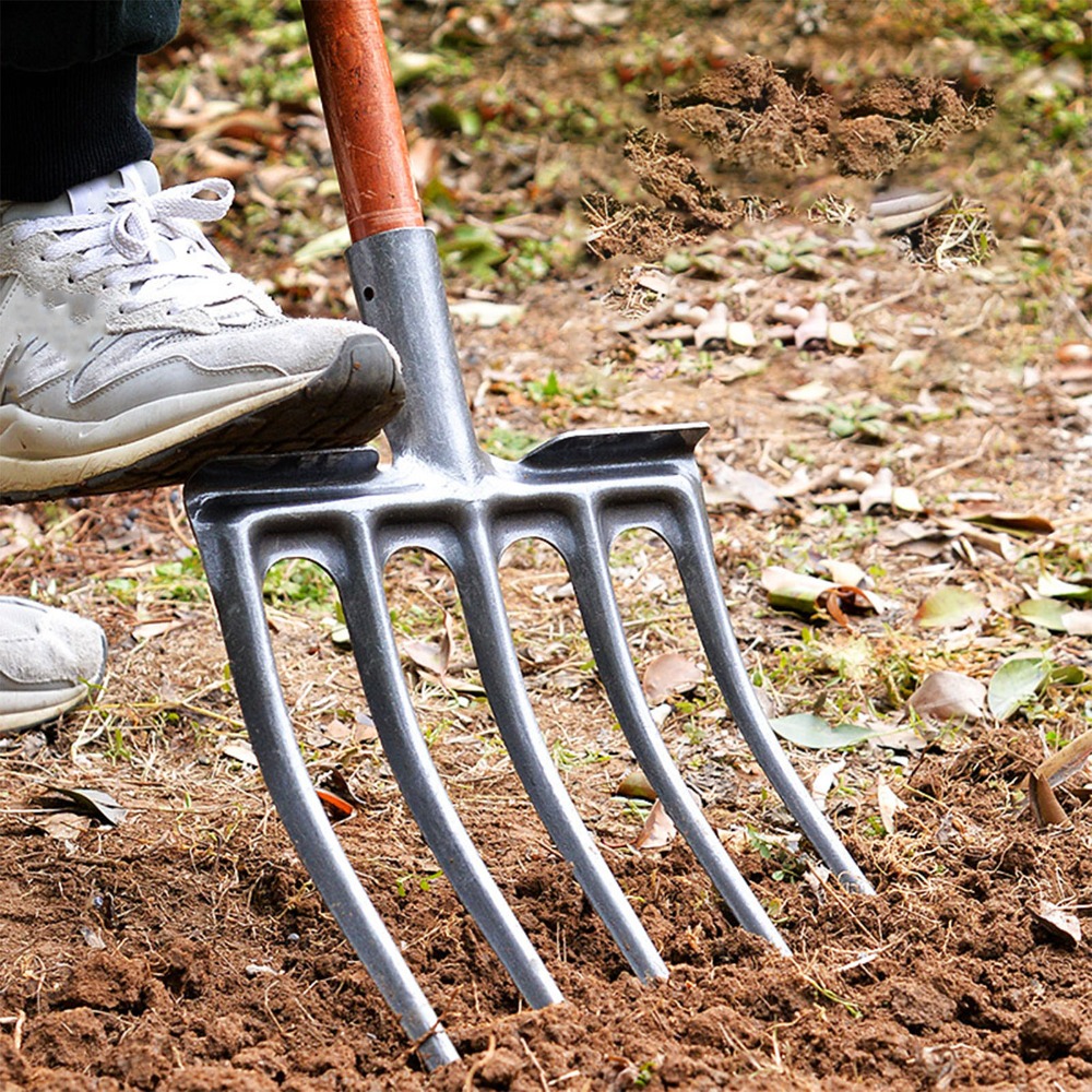 Spade Digging Fork - Garfo de Escavação Robusto em Aço