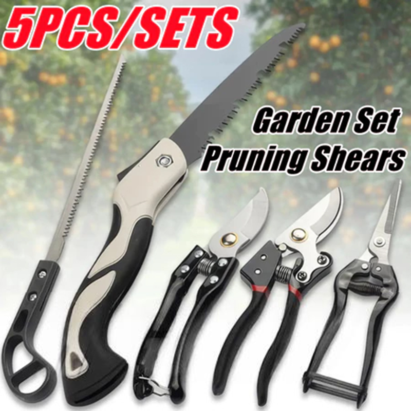 Gardening Tools Essential - Kit de ferramentas de tesoura de