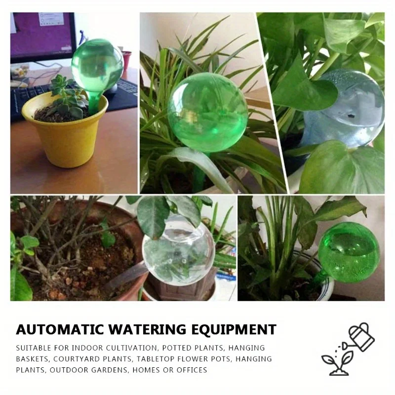 6PCS Bolas de Irrigação Automá - Automatic Plant Waterer avaliação e preço