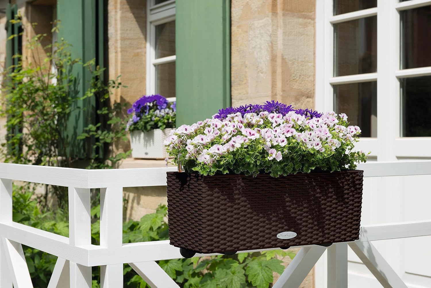 BALCONERA Cottage 50 Mocha, Ja - Self-Watering Planter avaliação e preço