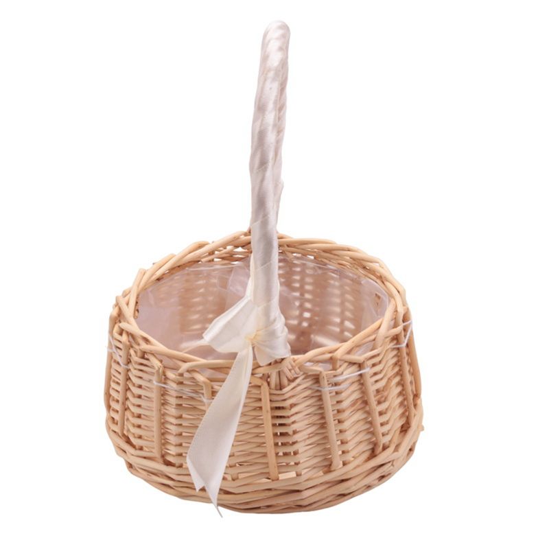 Cesta de Flores de Vime A56K,  - Gardening Tools Girls avaliação e preço