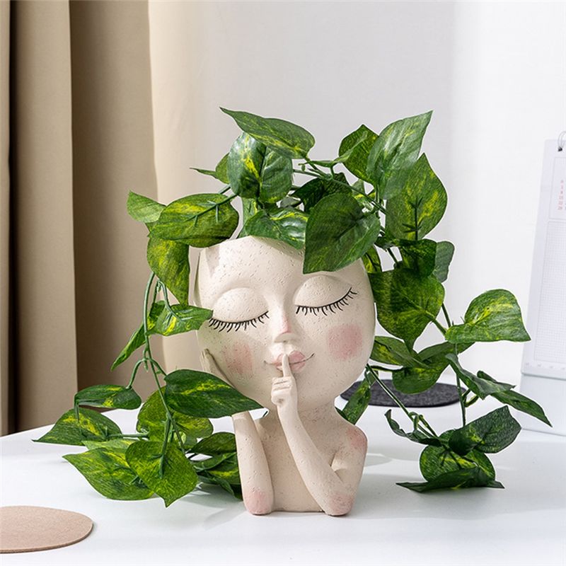 Reste meninas rosto cabeça vas - Gardening Tools Girls avaliação e preço