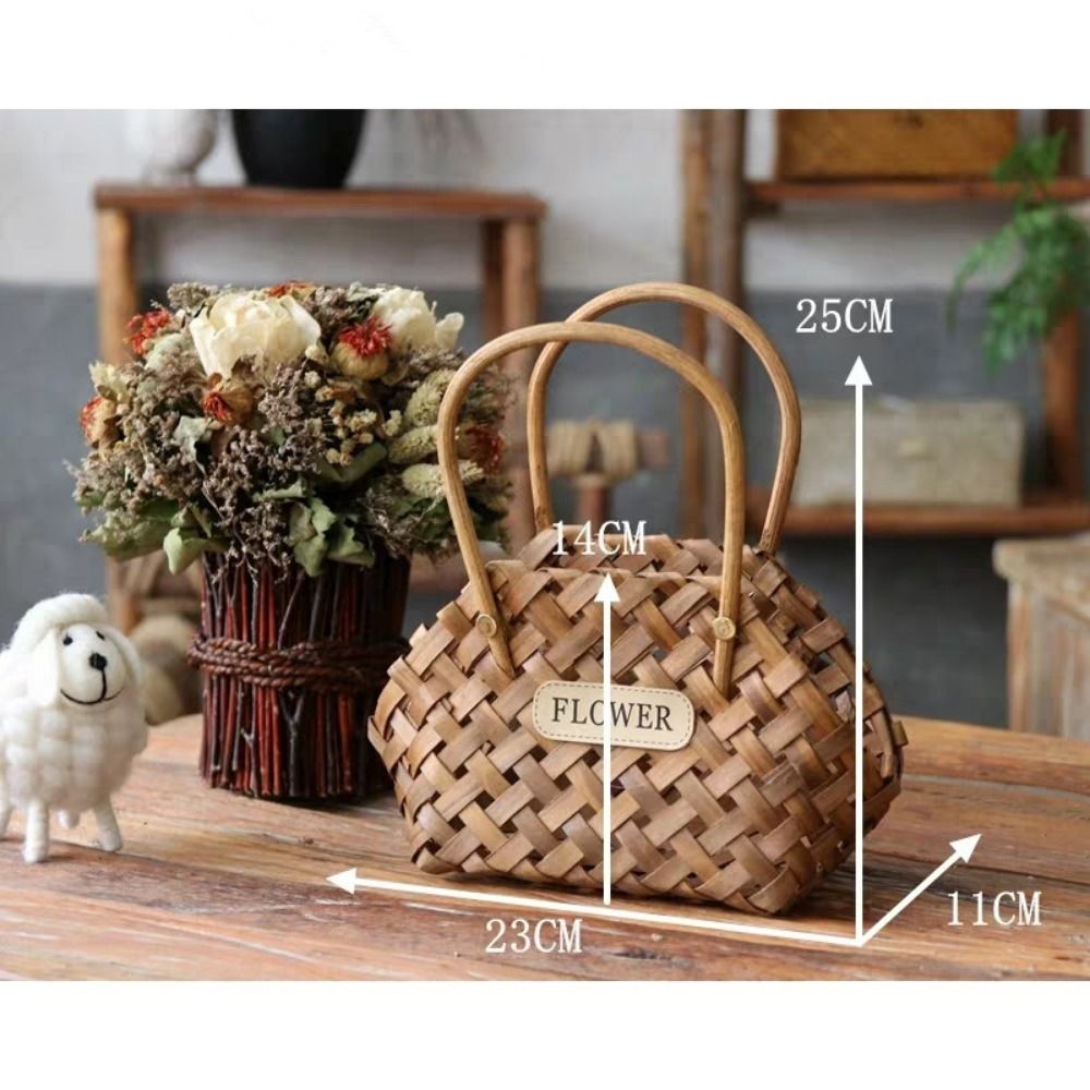 Cesta de vime de salgueiro par - Gardening Tools Girls avaliação e preço